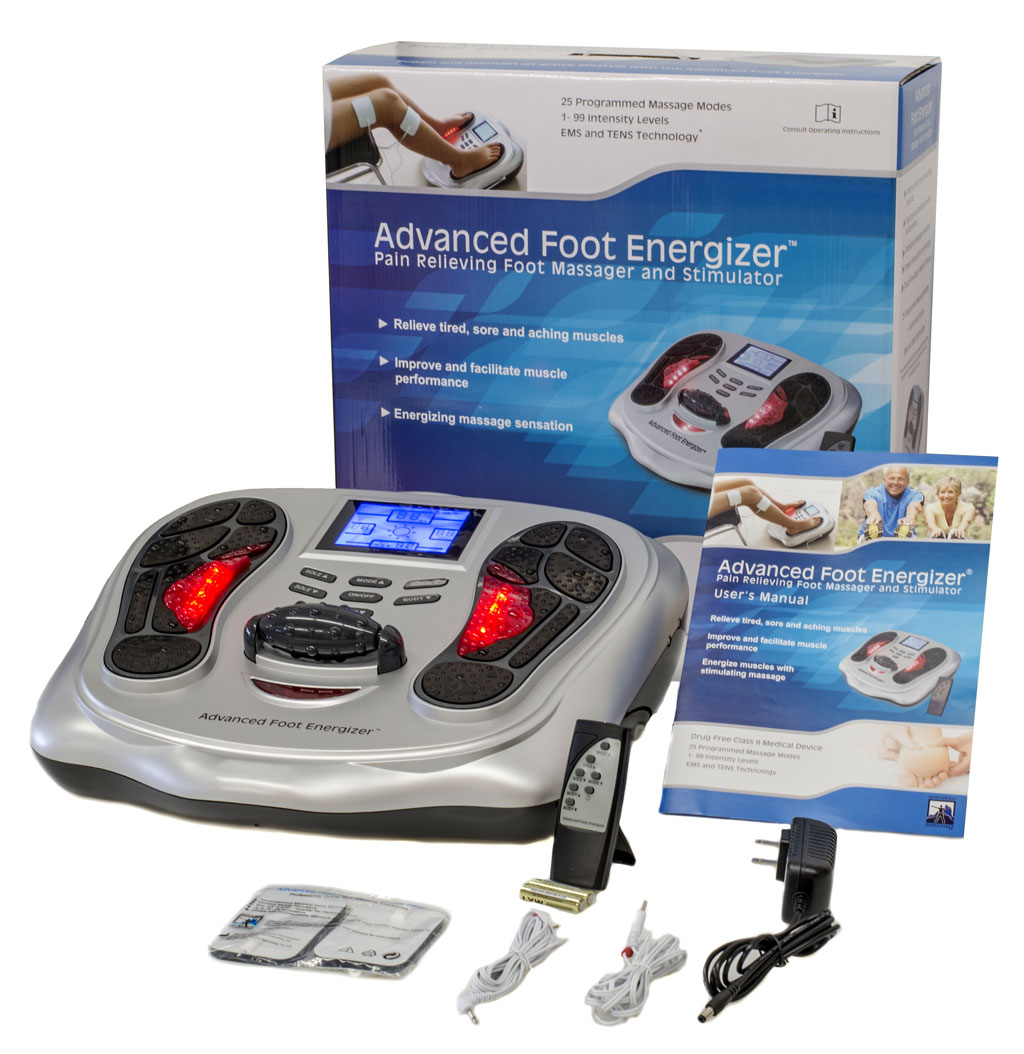 EMS Foot Circulation System & Nerve Muscle Stimulator TENS Unit for  Neuropathy