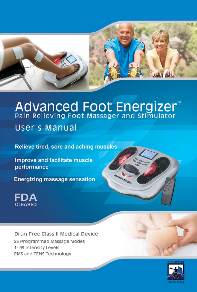 EMS Tens Unit Foot Massager For Plantar Fasciitis And Neuropathy Relief 
