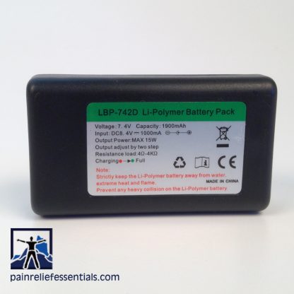 cordless infrared battery label